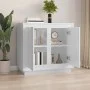 Aparador de madera contrachapada blanco brillante 80x34x75 cm de vidaXL, Aparadores - Ref: Foro24-819886, Precio: 92,47 €, De...