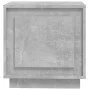 Mesita de noche madera contrachapada gris hormigón 44x35x45 cm de vidaXL, Mesitas de noche - Ref: Foro24-819844, Precio: 35,6...