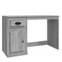 Sonoma gray plywood desk and drawer 115x50x75cm by vidaXL, Desks - Ref: Foro24-816478, Price: 93,68 €, Discount: %