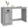 Sonoma gray plywood desk and drawer 115x50x75cm by vidaXL, Desks - Ref: Foro24-816478, Price: 93,68 €, Discount: %