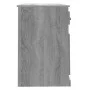 Sonoma gray plywood desk and drawer 115x50x75cm by vidaXL, Desks - Ref: Foro24-816478, Price: 93,68 €, Discount: %