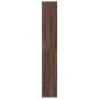 Estantería madera ingeniería roble marrón 80x30x189 cm