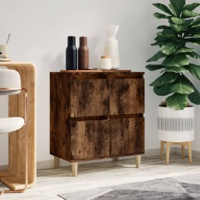 Smoked oak plywood sideboard 60x35x70 cm by vidaXL, Sideboards - Ref: Foro24-821161, Price: 60,05 €, Discount: %