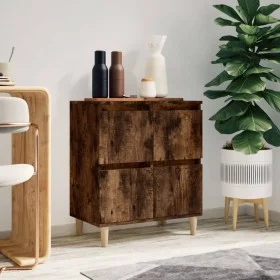 Sperrholz Sideboard geräucherte Eiche Farbe 60x35x70 cm von vidaXL, Sideboards - Ref: Foro24-821161, Preis: 59,33 €, Rabatt: %