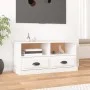 Weißer TV-Schrank aus Sperrholz, 93 x 35,5 x 45 cm von vidaXL, TV-Möbel - Ref: Foro24-816464, Preis: 54,58 €, Rabatt: %