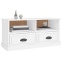 Weißer TV-Schrank aus Sperrholz, 93 x 35,5 x 45 cm von vidaXL, TV-Möbel - Ref: Foro24-816464, Preis: 55,19 €, Rabatt: %