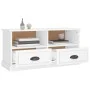 Weißer TV-Schrank aus Sperrholz, 93 x 35,5 x 45 cm von vidaXL, TV-Möbel - Ref: Foro24-816464, Preis: 54,58 €, Rabatt: %