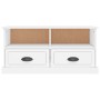 Weißer TV-Schrank aus Sperrholz, 93 x 35,5 x 45 cm von vidaXL, TV-Möbel - Ref: Foro24-816464, Preis: 55,19 €, Rabatt: %