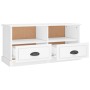 Weißer TV-Schrank aus Sperrholz, 93 x 35,5 x 45 cm von vidaXL, TV-Möbel - Ref: Foro24-816464, Preis: 55,19 €, Rabatt: %