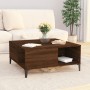 Couchtisch aus braunem Eichensperrholz, 80 x 80 x 36,5 cm von vidaXL, Couchtisch - Ref: Foro24-821107, Preis: 49,21 €, Rabatt: %