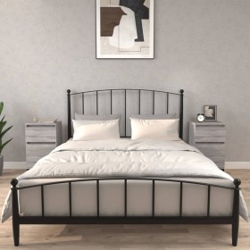 Nachttische 2 Stück Sonomagrau Farbe 40x35x70 cm von vidaXL, Nachttische - Ref: Foro24-819721, Preis: 86,14 €, Rabatt: %