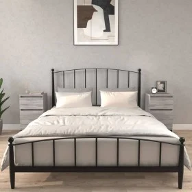 Nightstands 2 pcs Sonoma gray color 40x35x70 cm by vidaXL, Nightstands - Ref: Foro24-819721, Price: 85,06 €, Discount: %