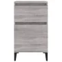 Nachttische 2 Stück Sonomagrau Farbe 40x35x70 cm von vidaXL, Nachttische - Ref: Foro24-819721, Preis: 85,03 €, Rabatt: %