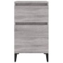 Nachttische 2 Stück Sonomagrau Farbe 40x35x70 cm von vidaXL, Nachttische - Ref: Foro24-819721, Preis: 86,14 €, Rabatt: %