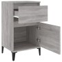 Nachttische 2 Stück Sonomagrau Farbe 40x35x70 cm von vidaXL, Nachttische - Ref: Foro24-819721, Preis: 86,14 €, Rabatt: %