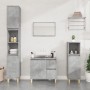 Armario de baño madera contrachapada gris hormigón 65x33x60 cm de vidaXL, Muebles de baño - Ref: Foro24-819824, Precio: 68,28...