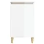 Nightstands 2 pcs glossy white wood 40x35x70 cm by vidaXL, Nightstands - Ref: Foro24-819633, Price: 80,33 €, Discount: %
