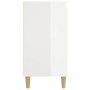 Nachttische 2 Stück glänzendes weißes Holz 40x35x70 cm von vidaXL, Nachttische - Ref: Foro24-819633, Preis: 81,32 €, Rabatt: %