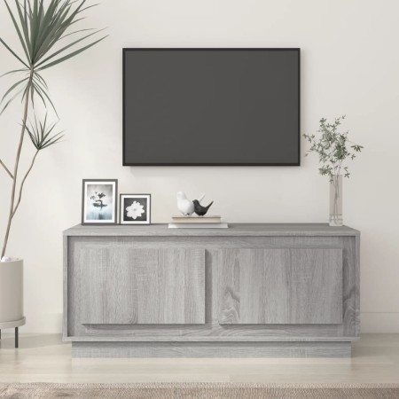 Gray Sonoma plywood coffee table 102x50x44 cm by vidaXL, Coffee table - Ref: Foro24-819882, Price: 77,23 €, Discount: %