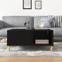 Black plywood coffee table 80x80x36.5 cm by vidaXL, Coffee table - Ref: Foro24-821093, Price: 49,51 €, Discount: %