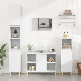 Spülbecken aus Sperrholz weiß 80x33x60 cm von vidaXL, Badezimmerwaschtische - Ref: Foro24-821284, Preis: 67,12 €, Rabatt: %