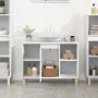 Spülbecken aus Sperrholz weiß 80x33x60 cm von vidaXL, Badezimmerwaschtische - Ref: Foro24-821284, Preis: 67,01 €, Rabatt: %