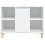 Plywood white sink cabinet 80x33x60 cm by vidaXL, bathroom vanities - Ref: Foro24-821284, Price: 68,15 €, Discount: %