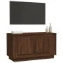 TV-Schrank aus braunem Eichensperrholz, 80 x 35 x 45 cm von vidaXL, TV-Möbel - Ref: Foro24-819859, Preis: 48,16 €, Rabatt: %