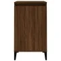 Mesitas de noche 2 uds madera color roble marrón 40x35x70 cm de vidaXL, Mesitas de noche - Ref: Foro24-819659, Precio: 79,53 ...