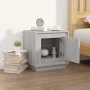 Sonoma gray plywood bedside table 44x35x45 cm by vidaXL, Nightstands - Ref: Foro24-819848, Price: 36,60 €, Discount: %