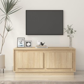 Sonoma oak plywood coffee table 102x50x44 cm by vidaXL, Coffee table - Ref: Foro24-819879, Price: 65,34 €, Discount: %