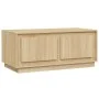 Couchtisch aus Sonoma-Eichensperrholz, 102 x 50 x 44 cm von vidaXL, Couchtisch - Ref: Foro24-819879, Preis: 64,69 €, Rabatt: %