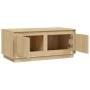 Couchtisch aus Sonoma-Eichensperrholz, 102 x 50 x 44 cm von vidaXL, Couchtisch - Ref: Foro24-819879, Preis: 64,69 €, Rabatt: %