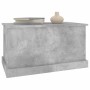 Concrete gray plywood storage trunk 70x40x38 cm by vidaXL, Storage trunks - Ref: Foro24-816508, Price: 48,62 €, Discount: %