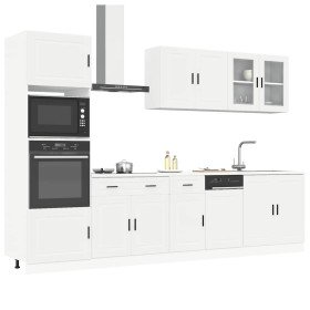 Conjunto de armarios de cocina "Porto" de 7 piezas de madera de