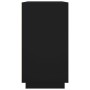 Aparador de madera contrachapada negro 80x34x75 cm de vidaXL, Aparadores - Ref: Foro24-819885, Precio: 88,68 €, Descuento: %