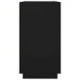Aparador de madera contrachapada negro 80x34x75 cm de vidaXL, Aparadores - Ref: Foro24-819885, Precio: 84,35 €, Descuento: %
