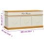 Shoe rack furniture storage entryway bench by vidaXL, Benches for halls and storage - Ref: Foro24-240803, Price: 128,20 €, Di...