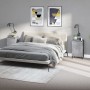 Bedside tables 2 pcs concrete gray wood 40x35x70 cm by vidaXL, Nightstands - Ref: Foro24-819653, Price: 78,03 €, Discount: %