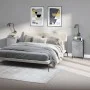 Bedside tables 2 pcs concrete gray wood 40x35x70 cm by vidaXL, Nightstands - Ref: Foro24-819653, Price: 77,17 €, Discount: %
