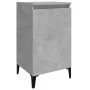 Bedside tables 2 pcs concrete gray wood 40x35x70 cm by vidaXL, Nightstands - Ref: Foro24-819653, Price: 77,17 €, Discount: %