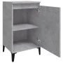 Bedside tables 2 pcs concrete gray wood 40x35x70 cm by vidaXL, Nightstands - Ref: Foro24-819653, Price: 77,17 €, Discount: %