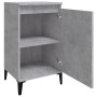 Nachttische 2 Stück betongraues Holz 40x35x70 cm von vidaXL, Nachttische - Ref: Foro24-819653, Preis: 78,12 €, Rabatt: %