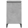 Bedside tables 2 pcs concrete gray wood 40x35x70 cm by vidaXL, Nightstands - Ref: Foro24-819653, Price: 77,17 €, Discount: %