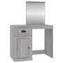 Dresser and mirror in gray Sonoma plywood 90x50x132.5cm by vidaXL, Bedroom Dressers - Ref: Foro24-816766, Price: 91,38 €, Dis...