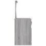 Dresser and mirror in gray Sonoma plywood 90x50x132.5cm by vidaXL, Bedroom Dressers - Ref: Foro24-816766, Price: 91,38 €, Dis...
