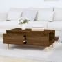Couchtisch aus braunem Eichensperrholz, 90 x 50 x 36,5 cm von vidaXL, Couchtisch - Ref: Foro24-821115, Preis: 47,95 €, Rabatt: %