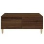 Oak brown plywood coffee table 90x50x36.5 cm by vidaXL, Coffee table - Ref: Foro24-821115, Price: 47,55 €, Discount: %