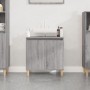 Armario de lavabo madera contrachapada gris Sonoma 58x33x60 cm de vidaXL, Tocadores de baño - Ref: Foro24-821258, Precio: 46,...