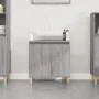 Sonoma gray plywood sink cabinet 58x33x60 cm by vidaXL, bathroom vanities - Ref: Foro24-821258, Price: 45,94 €, Discount: %